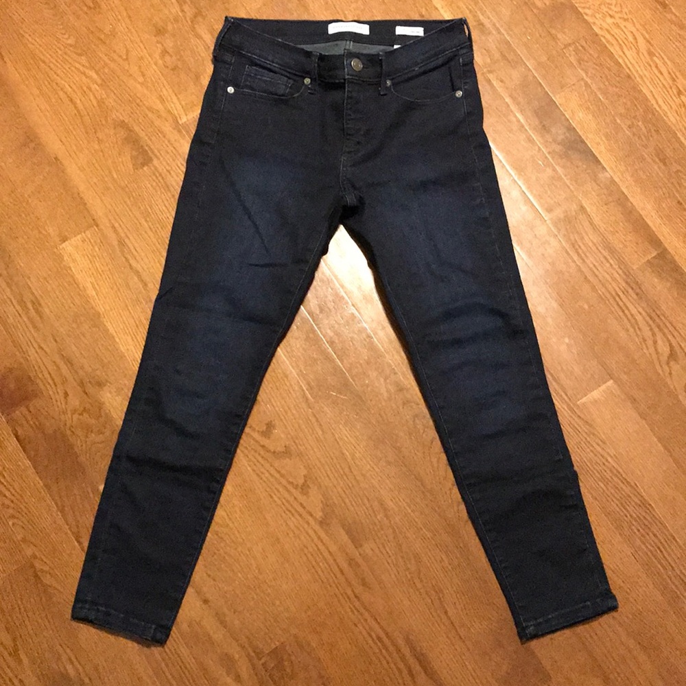 Banana Republic dark wash skinny jeans 27P